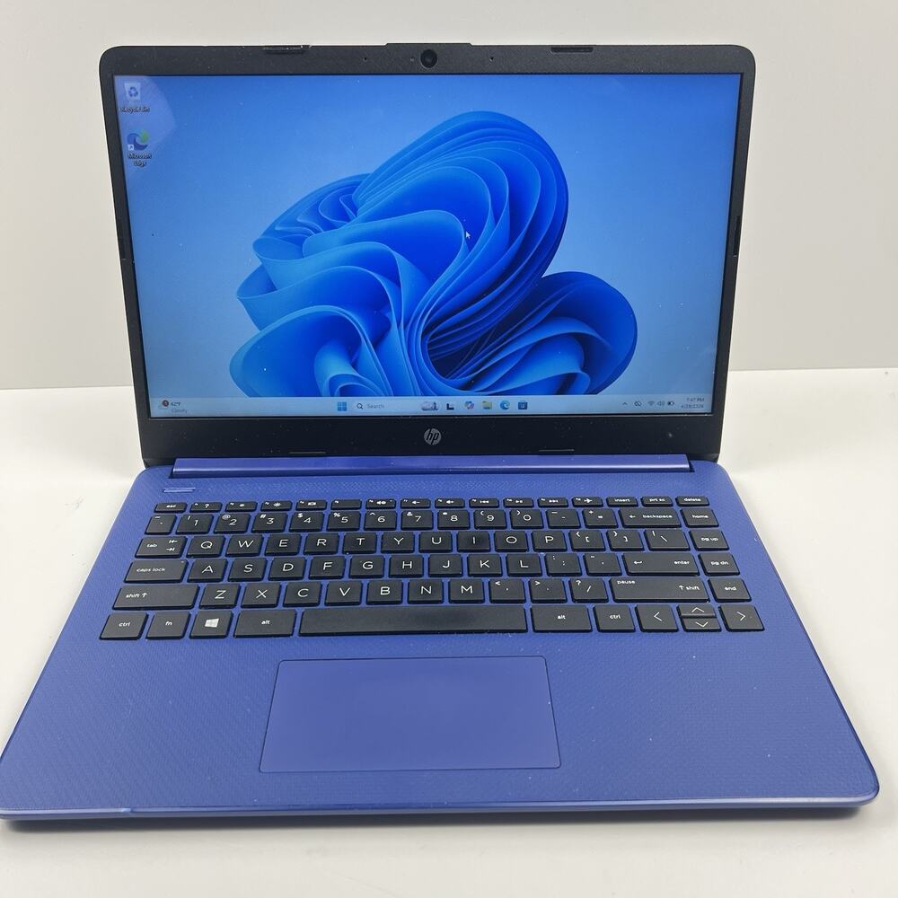 HP 14-fq0037nr 14" 64GB eMMC AMD 3020e 1.20 GHz 4GB Laptop Touchscreen